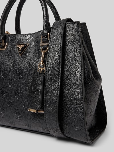 Guess Handtas in leerlook, model 'Cresida' Zwart - 3