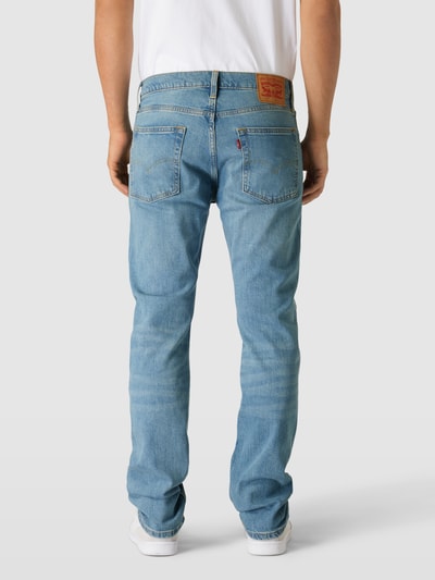 Levi's® Jeansy o kroju slim straight fit z 5 kieszeniami Jeansowy niebieski 5