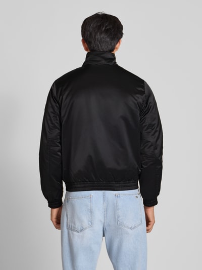 Calvin Klein Jeans Bomberjack met logoprint Zwart - 5