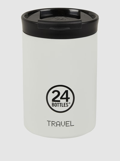 24bottles Travel Mug van roestvrij staal 
 Wit - 1