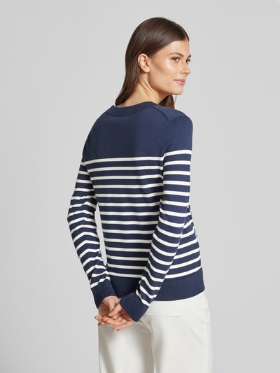 Tommy Hilfiger Strickpullover mit gerippten Abschlüssen Marine 5