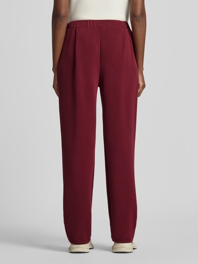 Selected Regular Fit Sweathose aus Modal-Mix Modell 'TENNY' Bordeaux 5