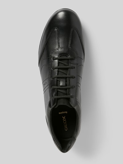 Geox Derby mit Label-Detail Modell 'Symbol' Black 3