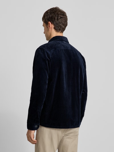 OLYMP Level Five Hemdjacke mit Knopfleiste Marine 5