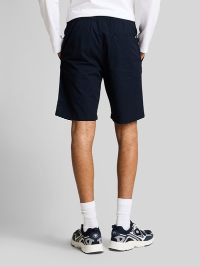 Tom Tailor Denim Regular Fit Sweatshorts aus reiner Baumwolle Marine 5