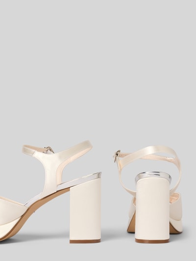 Rainbow Club Sandały na słupku model ‘Nora’ Złamany biały 2