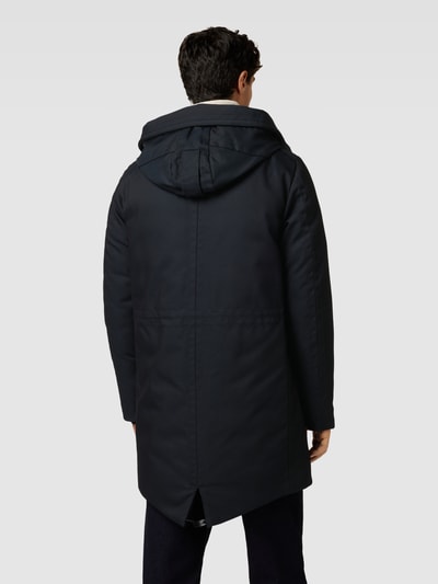 Peuterey Parka met capuchon, model 'KASA' Marineblauw - 5