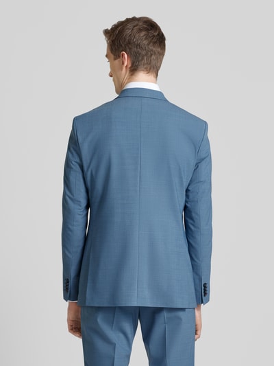 Roy Robson Slim Fit Anzug aus Schurwoll-Mix mit Pin am Revers Bleu 5