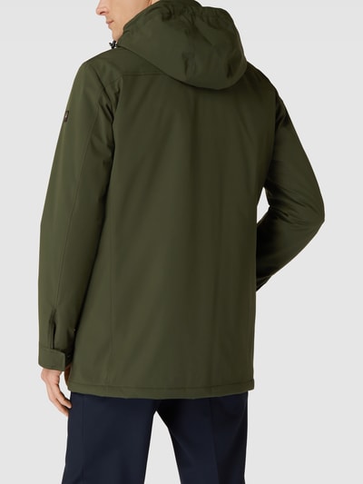 Paul & Shark Parka mit Pattentaschen Modell 'Typhoon Jacket' Olivgrün 5