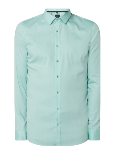 OLYMP No. Six Super slim fit zakelijk overhemd met stretchgehalte  Groen - 2