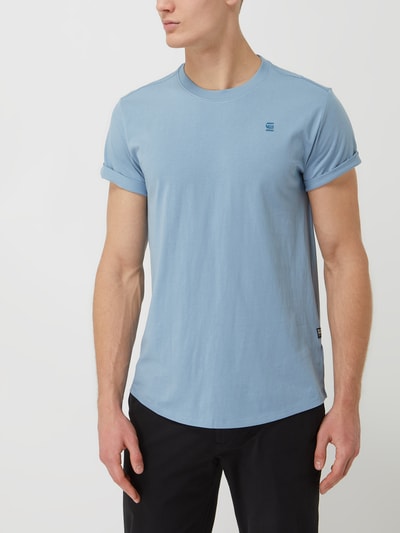 G-Star Raw T-Shirt aus Bio-Baumwolle Modell 'Lash' Hellblau 4