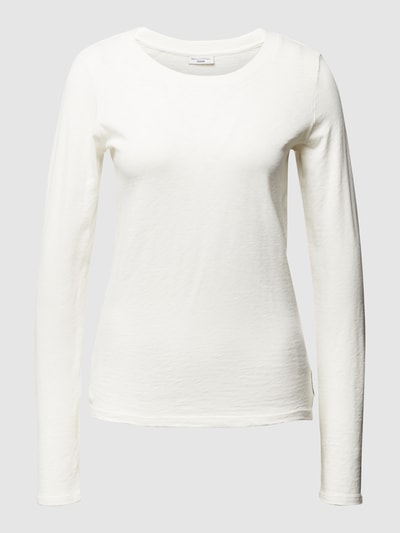 Marc O'Polo DENIM Longsleeve aus Baumwolle Weiss 2