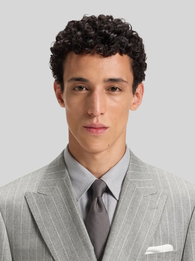 BOSS Regular fit colbert van zuivere scheerwol Lichtgrijs - 3