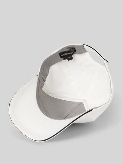 Emporio Armani Cap mit verstärktem Schirm Offwhite 2