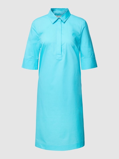 Christian Berg Woman Hemdblusenkleid mit Umlegekragen Aqua 2