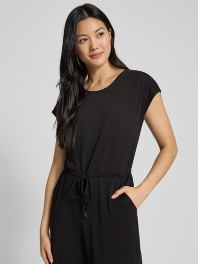 Christian Berg Woman Jumpsuit met tunnelkoord Zwart - 3