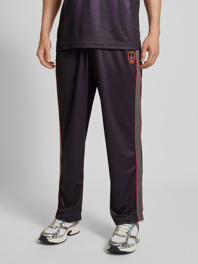 The Hundreds Sweatpants met labeldetail Zwart - 4