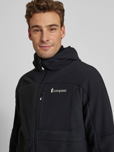 Cotopaxi Kurtka z polaru z nadrukiem z logo model ‘Jean’ Czarny 3