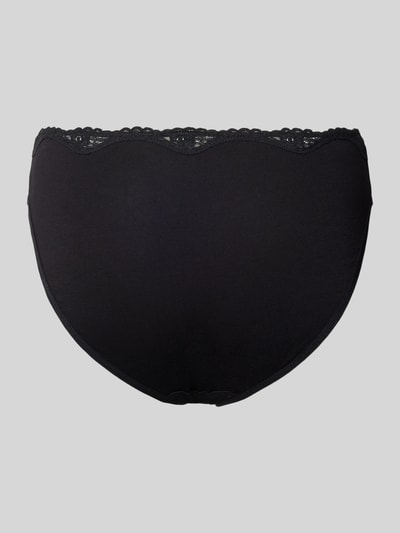 Schiesser Slip mit Schleifen-Detail Black 3