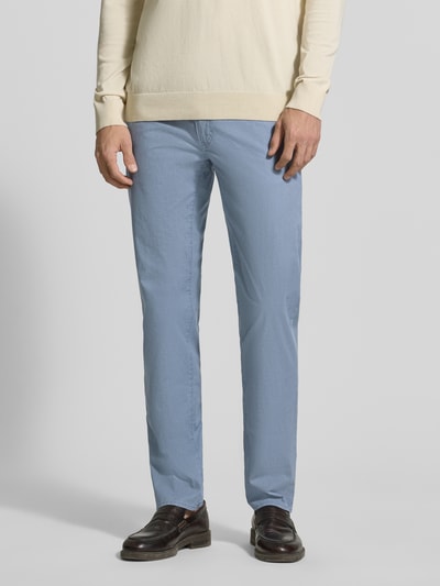 Brax Regular Fit Hose mit 5-Pocket-Design aus Baumwoll-Mix Modell 'Cadiz' Hellblau 4