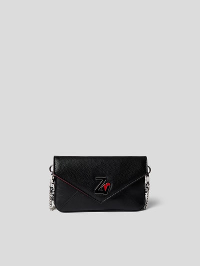 Zadig & Voltaire Pochette mit Label-Applikation Black 4