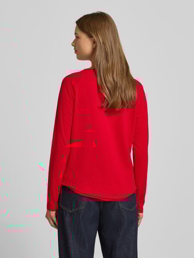 Smith and Soul Bluzka z długim rękawem z dekoltem okrągłym Czerwony 5