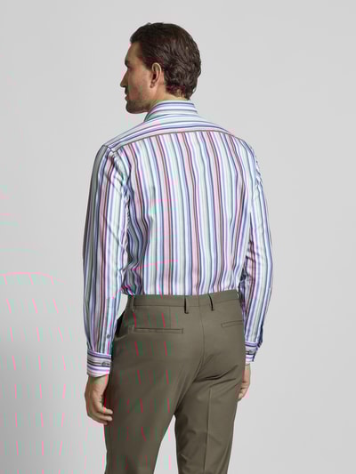 OLYMP Regular fit zakelijk overhemd met kentkraag, model 'New Kent' Marineblauw - 5