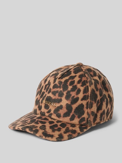 GUESS Cap met verstelbaar trensje Cognac - 1