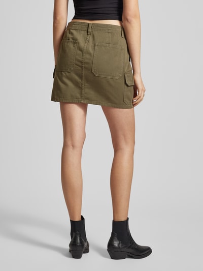 Only Minirock mit Pattentaschen Modell 'MALFY' Khaki 5