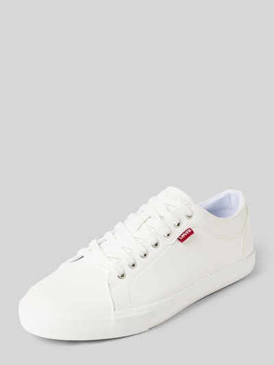 Levi’s® Acc. Sneaker mit Label-Detail Modell 'WOODWARD' Weiss 1