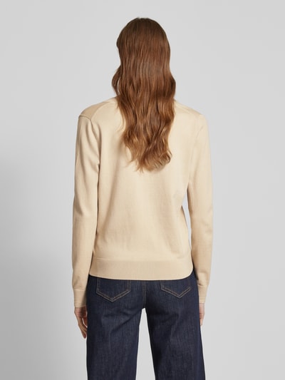 Tommy Hilfiger Strickpullover mit gerippten Abschlüssen Sand 5