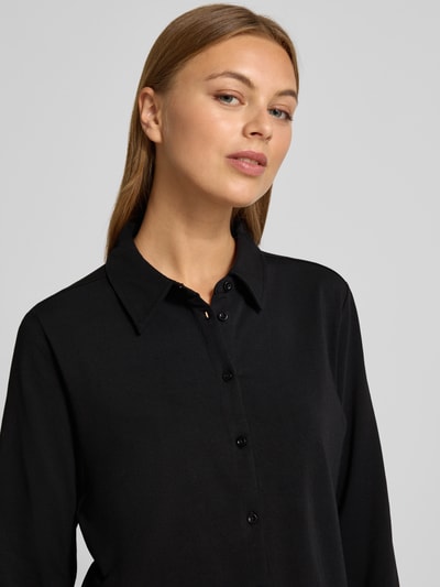 s.Oliver RED LABEL Regular fit overhemdblouse van katoenmix  - 3