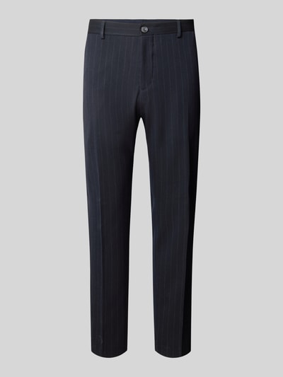 SELECTED HOMME Slim Fit Anzughose mit Viskose Modell 'PETER' Marine 2