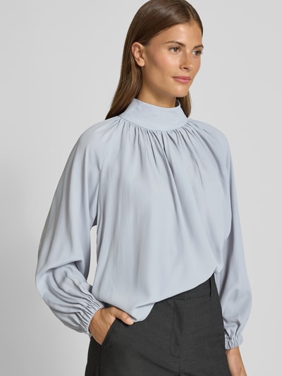 Drykorn Regular Fit Bluse mit Seiden-Anteil Modell 'DUMONDA' Hellblau 3