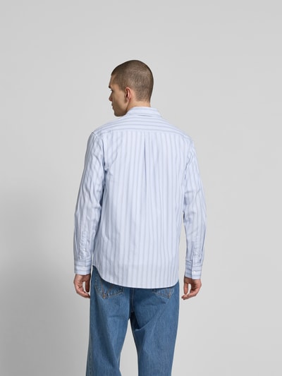 Wood Wood Regular vrijetijdsoverhemd met kentkraag Blauw - 5