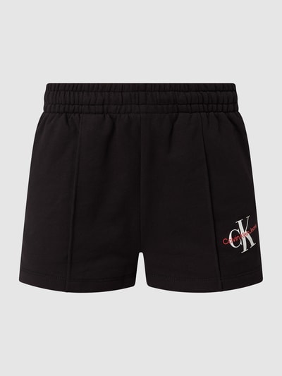 Calvin Klein Jeans Sweatshorts aus Baumwolle  Black 2