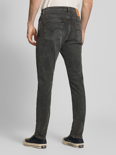 Levi's® Slim Fit Jeans aus Baumwoll-Mix Modell '515™' Black 5