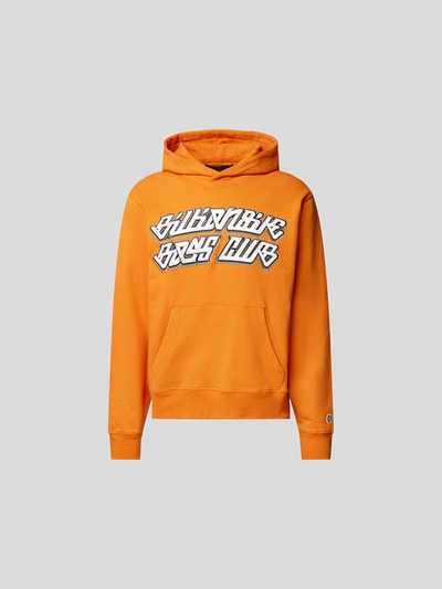 Billionaire Boys Club Hoodie mit Label-Stitching Orange 2