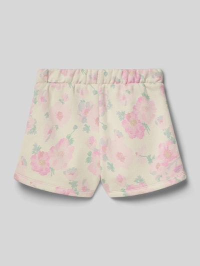 Produktfoto, Shorts mit Logo-Stitching und Eingrifftaschen von GAP im floralen Design, Baumwoll-Mix, Loose-Fit, elastischer Bund mit Kordelzug, Kinder Shorts