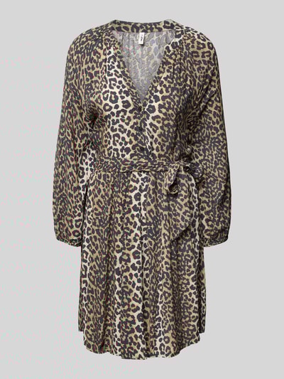 Only Tailliertes Minikleid aus reiner Viskose Modell 'NOVA' Sand 2