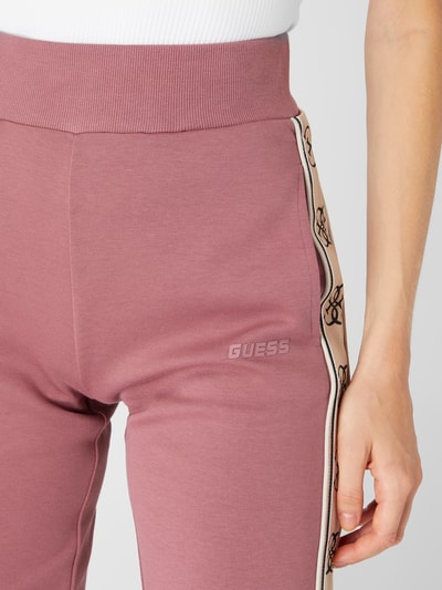 Guess Activewear Sweathose mit Logo-Streifen Modell 'Britney' Violett 3