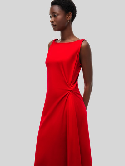 Tommy Hilfiger Körpernahes Freizeitkleid aus reiner Baumwolle Rot 1