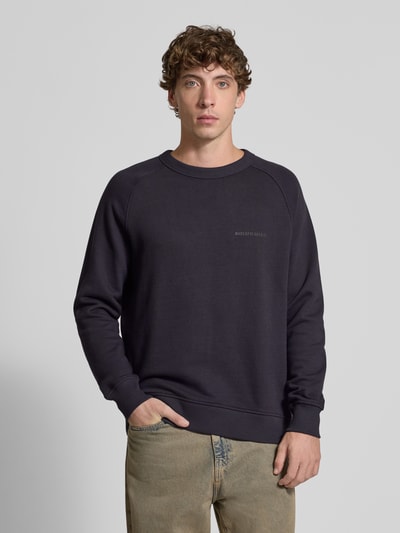 Marc O'Polo Denim Relaxed fit sweatshirt van puur katoen Marineblauw - 4