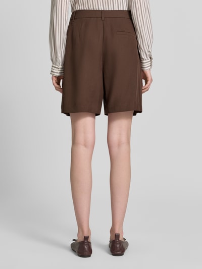COMMA Bermudas mit französischen Eingrifftaschen Dunkelbraun 5