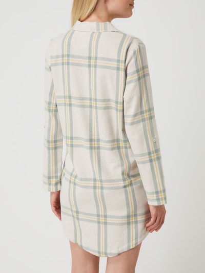 Esprit Nachthemd aus Flanell Offwhite 4