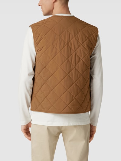 BOSS Orange Bodywarmer met labelpatch, model 'Okella' Beige - 5