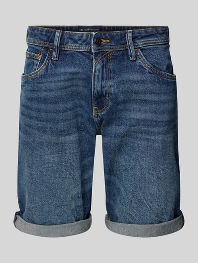 Tom Tailor Denim Slim fit bermuda van katoenmix, model 'PIERS' Donkerblauw - 2