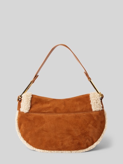 Coccinelle Handtasche mit Reißverschlussfach innen Modell 'MAGIE' Cognac 4