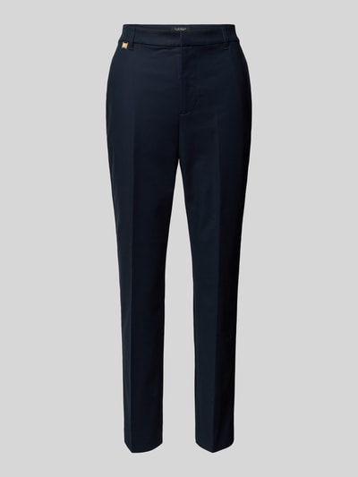 Lauren Ralph Lauren Slim Fit Stoffhose mit Label-Detail Modell 'LAKYTHIA' Marine 2