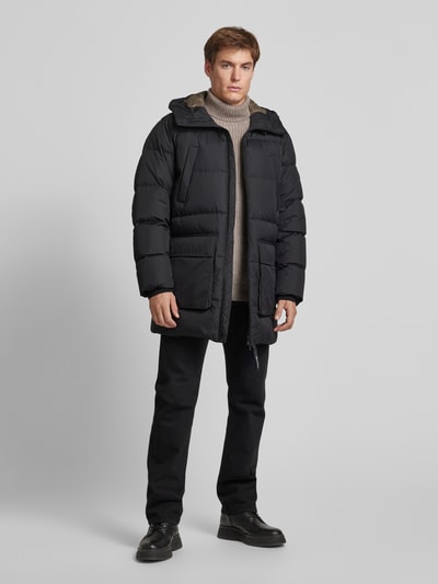 Marc O'Polo Regular Fit Daunenjacke mit Kapuze  Black 1